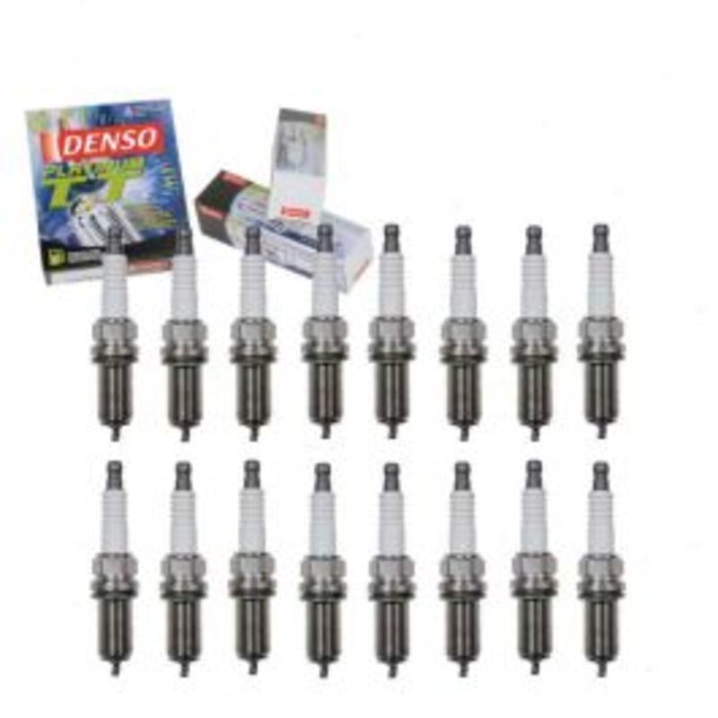 16 pc DENSO Platinum TT Spark Plugs for 2011-2013 Ram 1500 4.7L V8