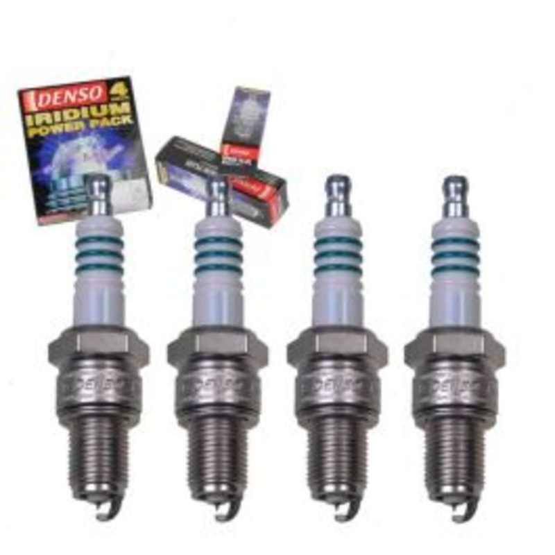 4 pc DENSO Iridium Power Spark Plugs for 1973-1986 Honda Civic 1.2L 1.3L 1.5L L4