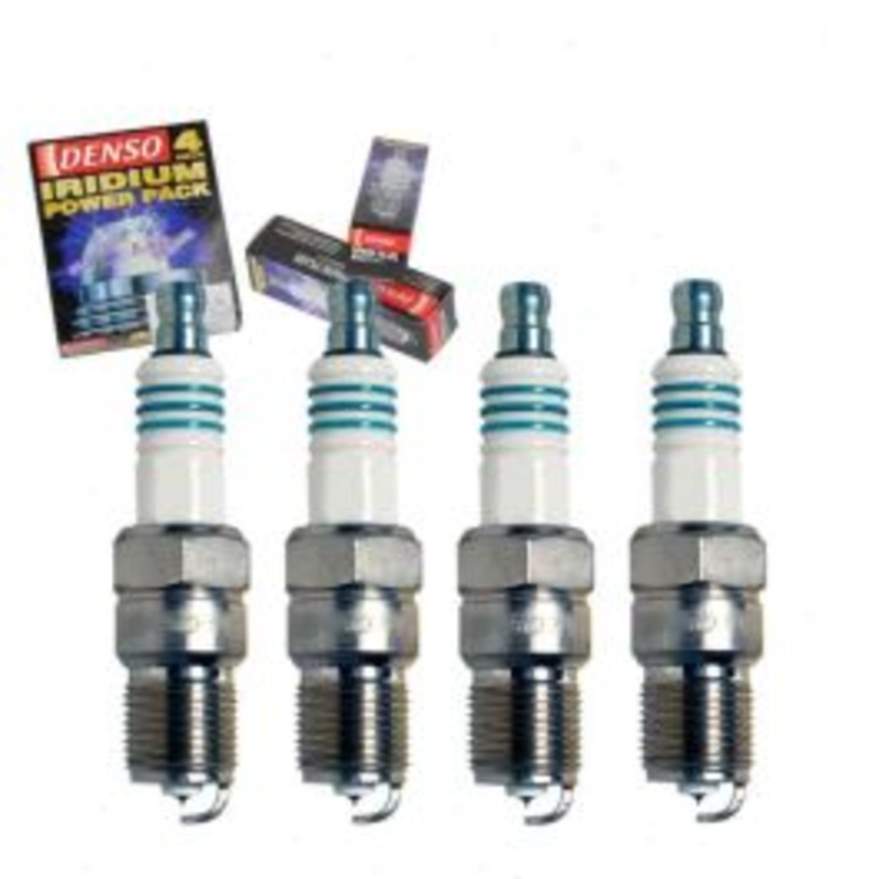 4 pc DENSO Iridium Power Spark Plugs for 1986-1993 Mercedes-Benz 190E 2.3L L4