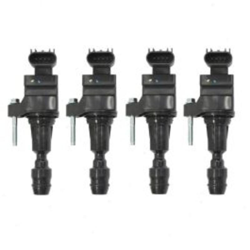 4 pc Hitachi Ignition Coils for 2010-2015 GMC Terrain 2.4L L4