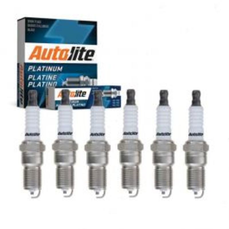6 pc Autolite Platinum Spark Plug for 1983 Ford F-100 3.8L V6