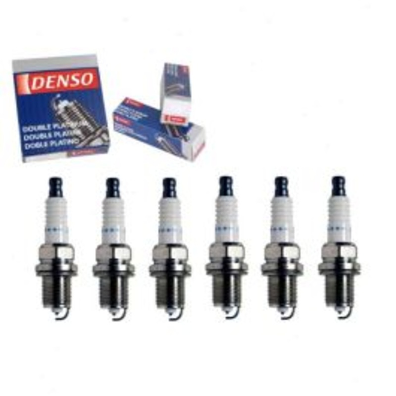 6 pc DENSO Double Platinum Spark Plugs for 2001-2005 Lexus IS300 3.0L L6