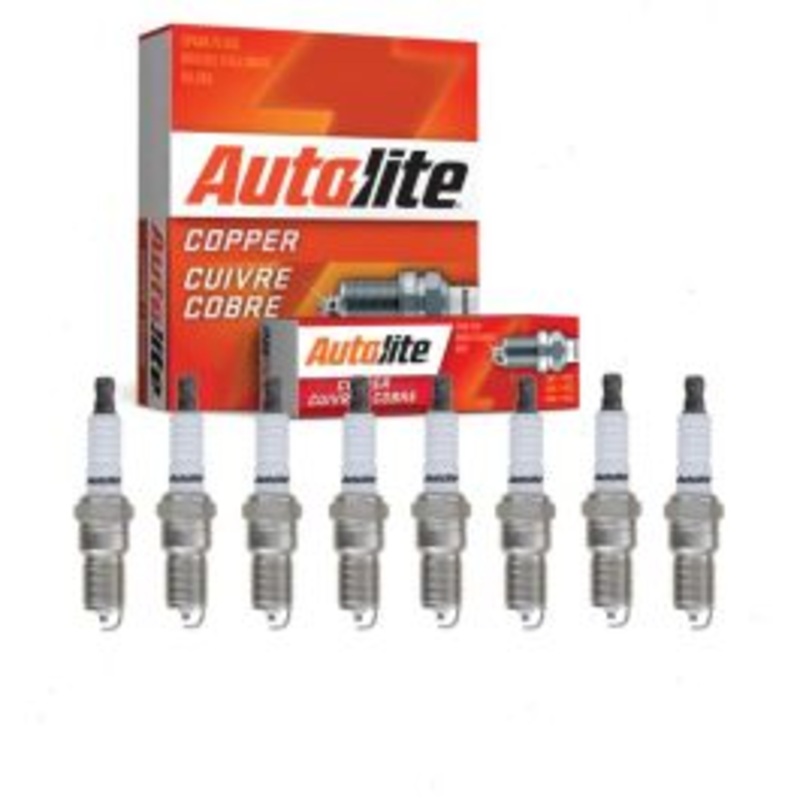 8 pc Autolite Copper Core Spark Plugs for 1996-2000 Chevrolet C3500 5.7L 7.4L V8