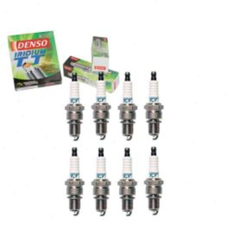 8 pc DENSO Iridium TT Spark Plugs for 1986-1987 Mercedes-Benz 560SL 5.6L V8