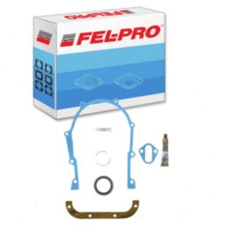 Fel-Pro Engine Timing Cover Gasket Set for 1961-1976 Ford F-250 5.4L 5.8L 5.9L 6.4L V8