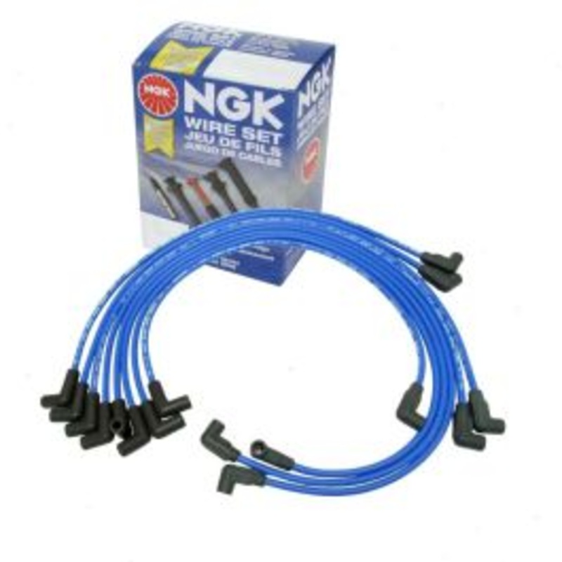 NGK Spark Plug Wire Set for 1987-1988 Chevrolet R20 5.0L 5.7L V8