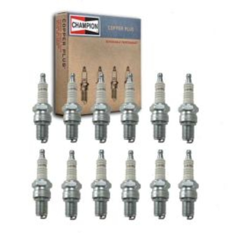12 pc Champion Copper Plus Spark Plugs for 1941 Nash Ambassador 600