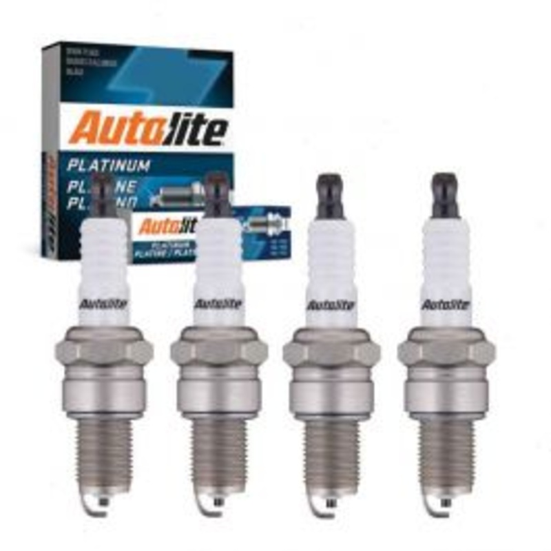 4 pc Autolite Platinum Spark Plug for 1969-1970 Chevrolet Nova 2.5L L4