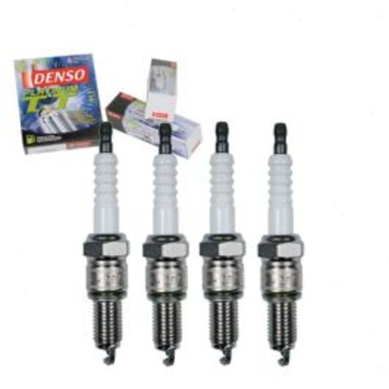 4 pc DENSO Platinum TT Spark Plugs for 1992-1994 Plymouth Colt 1.5L 2.4L L4