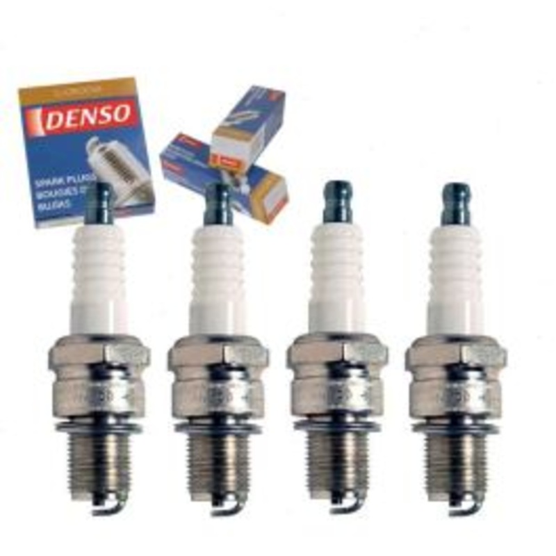 4 pc DENSO Standard U-Groove Spark Plugs for 1967 Nissan 411 1.6L L4