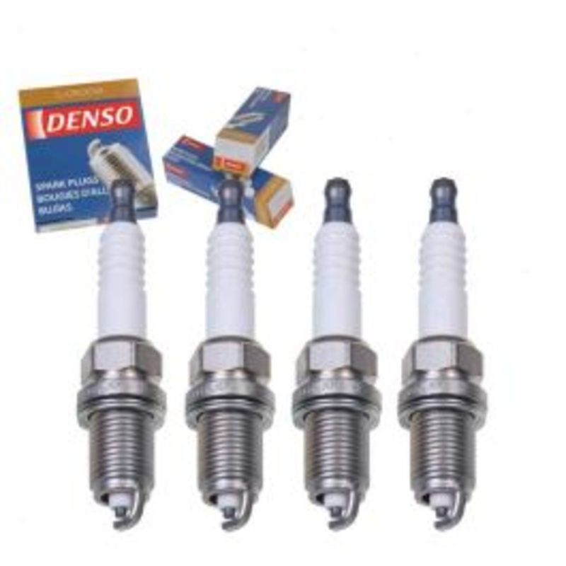 4 pc DENSO Standard U-Groove Spark Plugs for 1984-1986 Nissan Stanza 2.0L L4