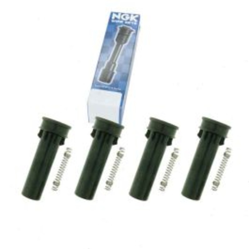4 pc NGK 58966 Ignition Coil Boots