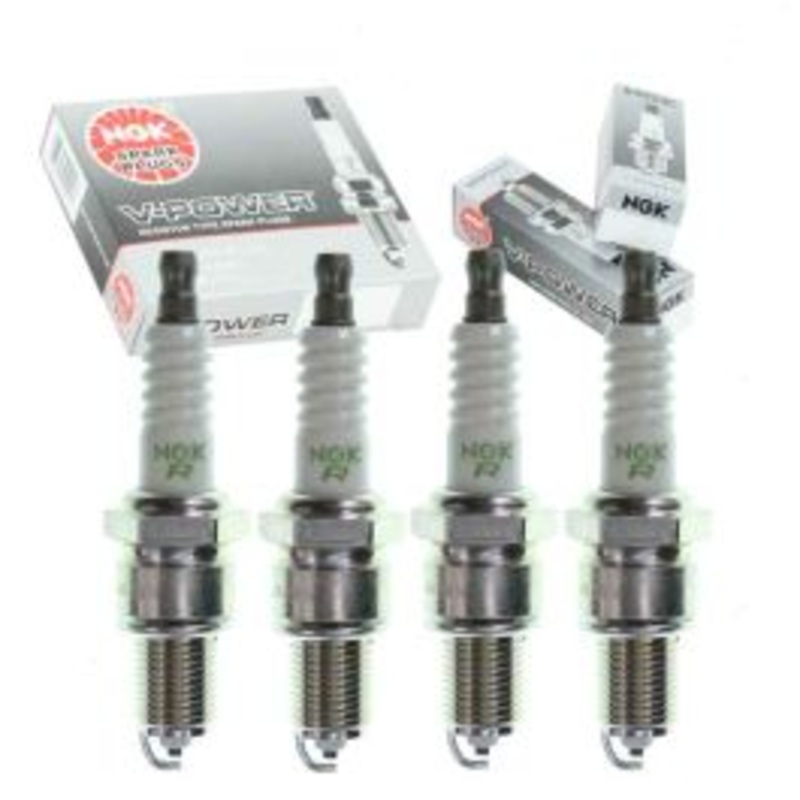 4 pc NGK V-Power Spark Plugs for 1975-1980 Volkswagen Dasher 1.5L 1.6L L4