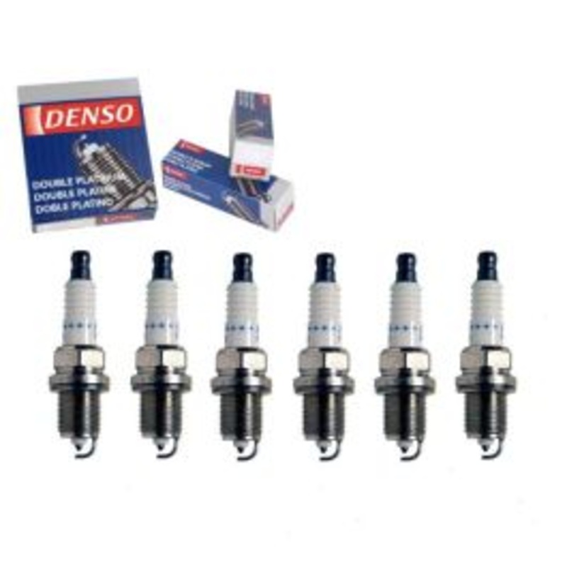 6 pc DENSO Double Platinum Spark Plugs for 2001-2003 Volkswagen EuroVan 2.8L V6