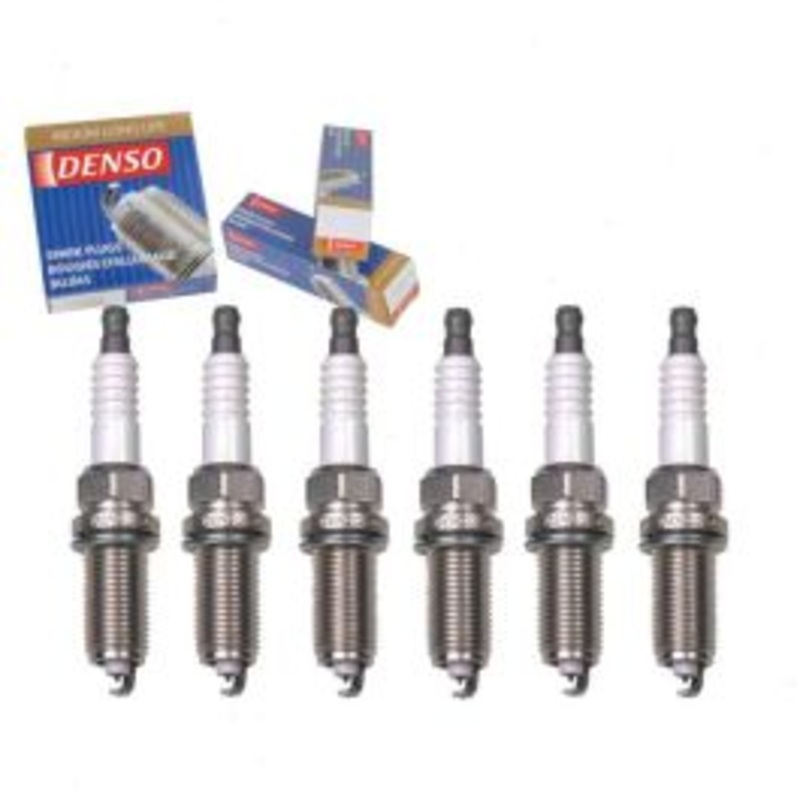 6 pc DENSO Iridium Long Life Spark Plugs for 2005-2007 Nissan Frontier 4.0L V6