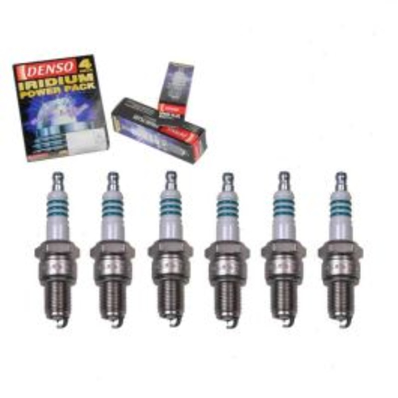 6 pc DENSO Iridium Power Spark Plugs for 1970-1972 Dodge Challenger 3.2L 3.7L L6