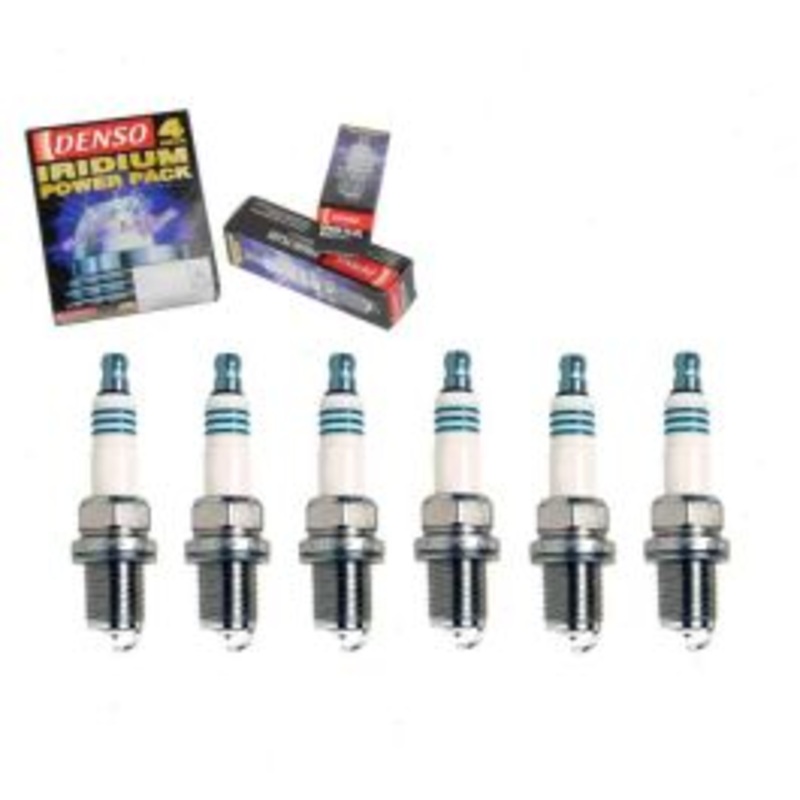 6 pc DENSO Iridium Power Spark Plugs for 1987-1990 Jeep Cherokee 4.0L L6