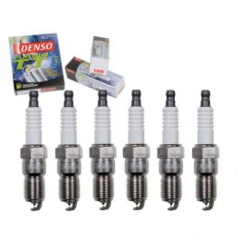 6 pc DENSO Platinum TT Spark Plugs for 1989-1990 Pontiac Firebird 3.1L 3.8L V6