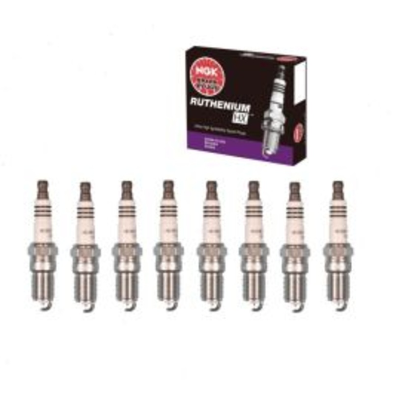 8 pc NGK Ruthenium HX Spark Plugs for 1997-2002 Ford E-250 Econoline 5.4L V8
