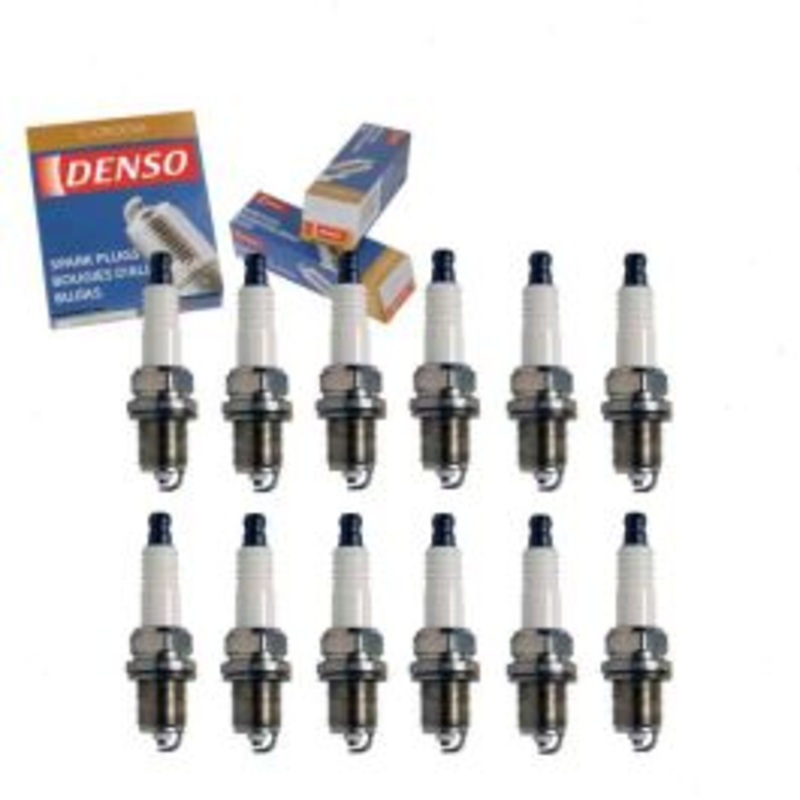 12 pc DENSO Standard U-Groove Spark Plugs for 1993-1994 BMW 850Ci 5.0L V12