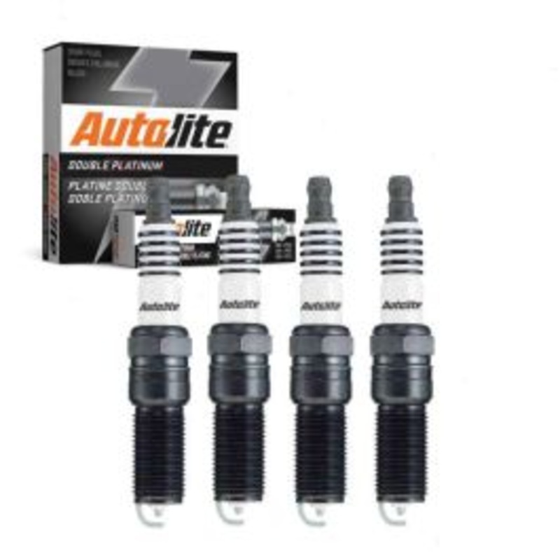 4 pc Autolite Double Platinum Spark Plug for 2006-2009 Pontiac Solstice 2.0L