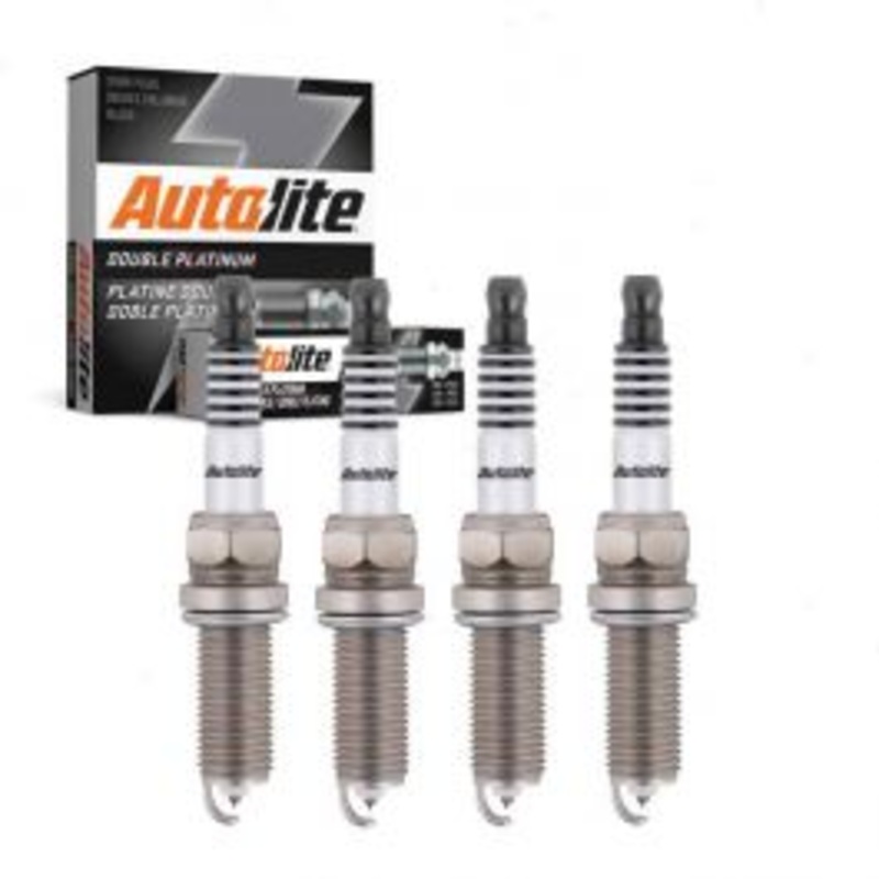 4 pc Autolite Double Platinum Spark Plug for 2010-2014 Honda CR-V