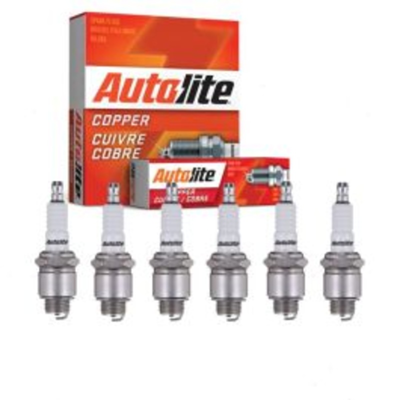 6 pc Autolite Copper Core 308 Spark Plugs
