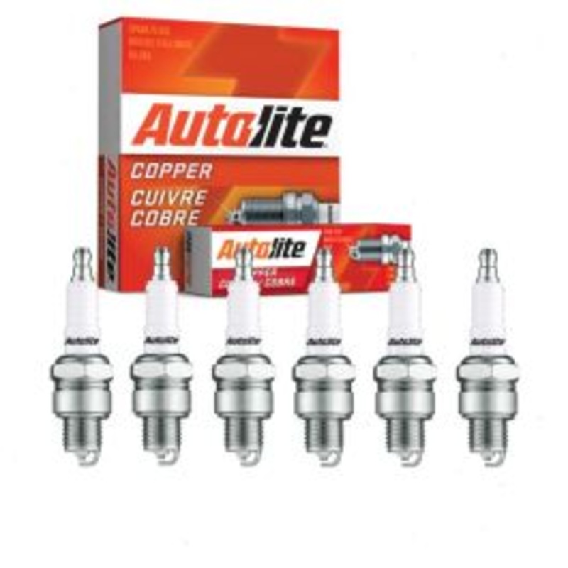 6 pc Autolite Copper Core 4123 Spark Plugs