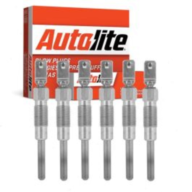 6 pc Autolite Diesel Glow Plugs for 1982-1983 Pontiac 6000