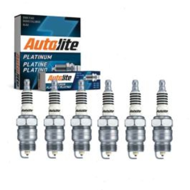 6 pc Autolite Platinum Spark Plug for 1961-1967 Ford Econoline 2.4L 2.8L L6