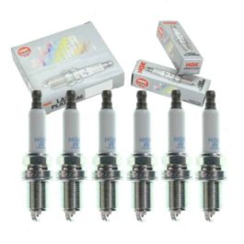 6 pc NGK Laser Platinum Spark Plugs for 2008-2010 Audi A5 3.2L V6