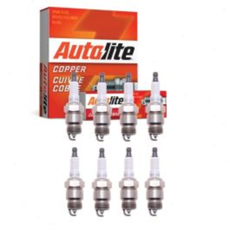 8 pc Autolite Copper Core Spark Plugs for 1958 Edsel Pacer 5.9L V8