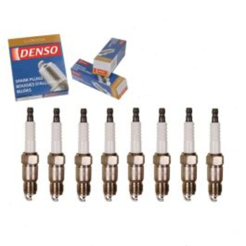 8 pc DENSO Standard U-Groove Spark Plugs for 1987 Dodge B250 5.9L V8
