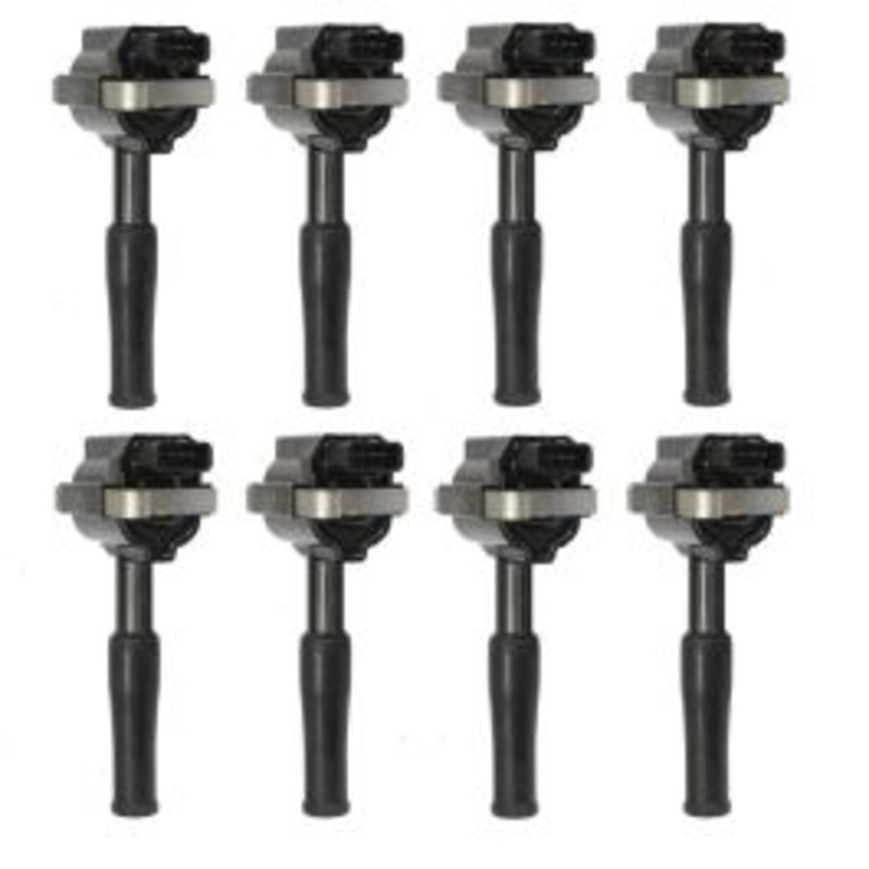 8 pc Hitachi Ignition Coils for 2000-2002 Jaguar XKR 4.0L V8
