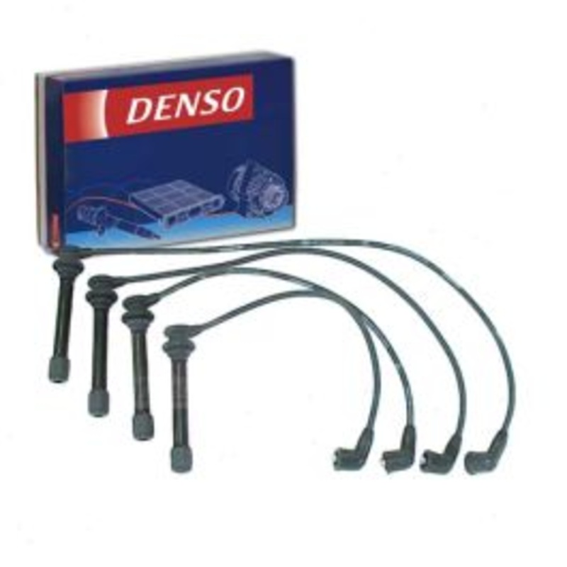 DENSO Spark Plug Wire Set for 2000-2001 Nissan Xterra 2.4L L4