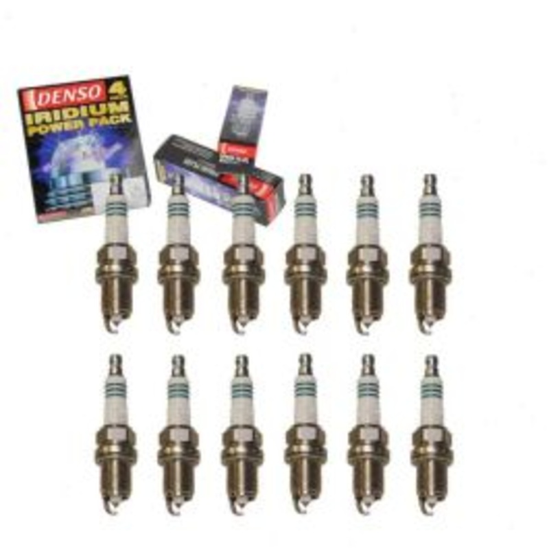 12 pc DENSO Iridium Power Spark Plugs for 1995-1998 BMW 750iL 5.4L V12