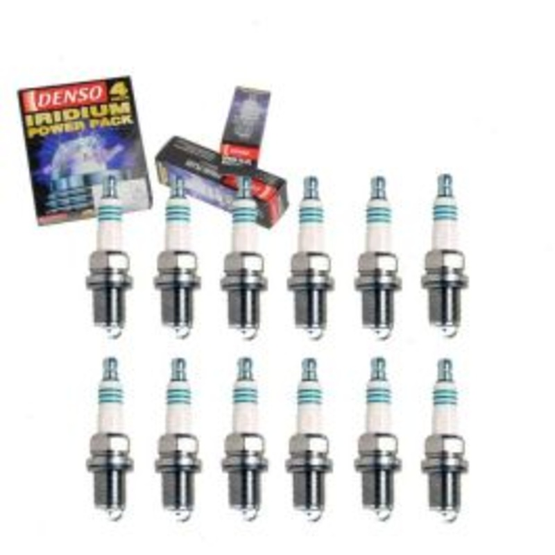 12 pc DENSO Iridium Power Spark Plugs for 1999-2001 BMW 750iL 5.4L V12