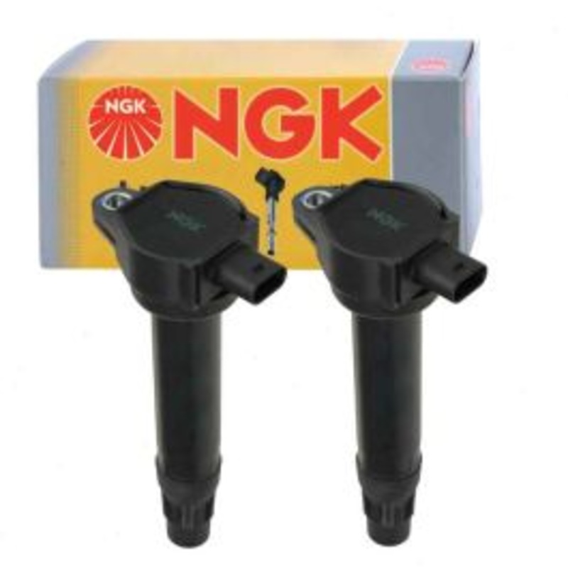 2 pc NGK 48723 U5104 Ignition Coils