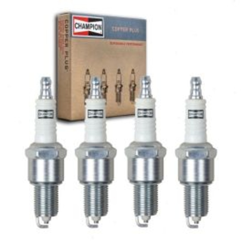 4 pc Champion Copper Plus Spark Plugs for 1992-1995 Isuzu Pickup 2.3L 2.6L L4
