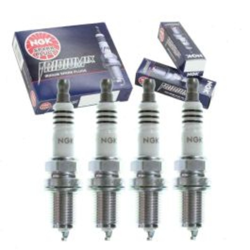 4 pc NGK Iridium IX Spark Plugs for 1987 Oldsmobile Calais 2.3L L4