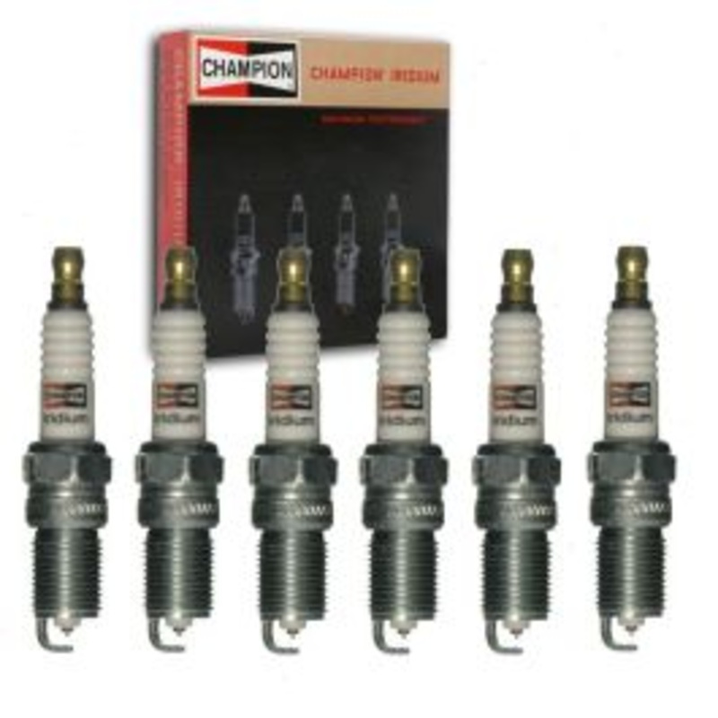 6 pc Champion Iridium Spark Plugs for 1983 Ford F-100 3.8L V6