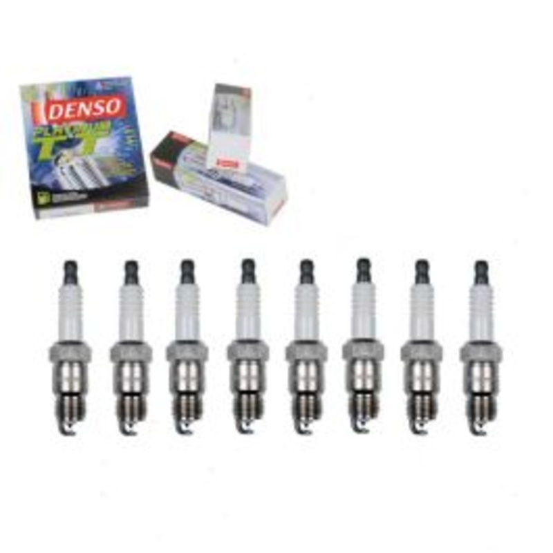 8 pc DENSO Platinum TT Spark Plugs for 1970-1974 GMC C25 C2500 Suburban 5.0L 5.7L 6.6L 7.4L V8