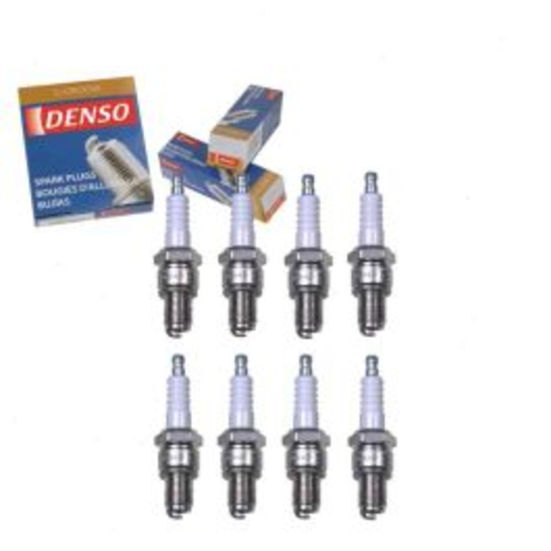 8 pc DENSO Standard U-Groove Spark Plugs for 1961 Chevrolet C30 Pickup 5.7L V8