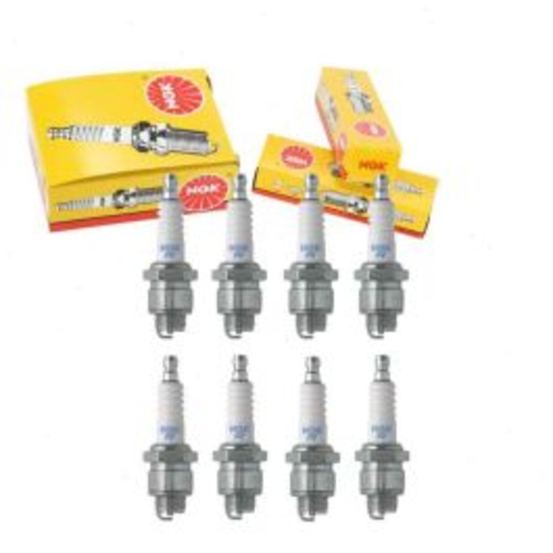 8 pc NGK Standard Spark Plugs for 1961-1970 Chevrolet C20 Pickup 4.6L 5.0L 5.3L 5.4L 5.7L V8