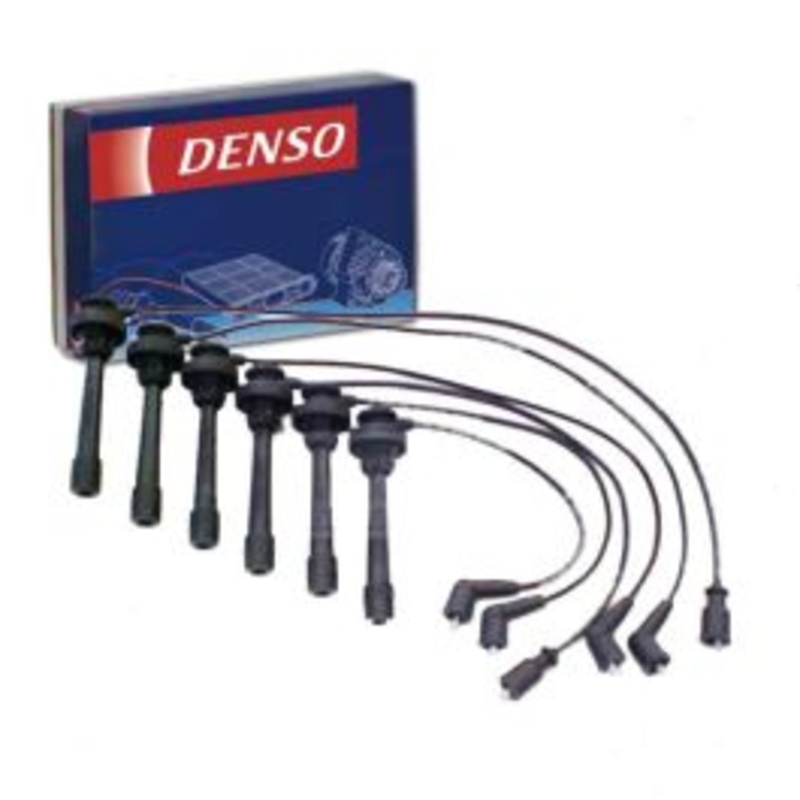 DENSO Spark Plug Wire Set for 2001-2004 Mitsubishi Montero Sport 3.0L 3.5L V6