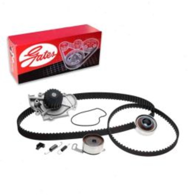 Gates PowerGrip Timing Belt Kit with Water Pump for 1992-1996 Honda Prelude 2.2L L4