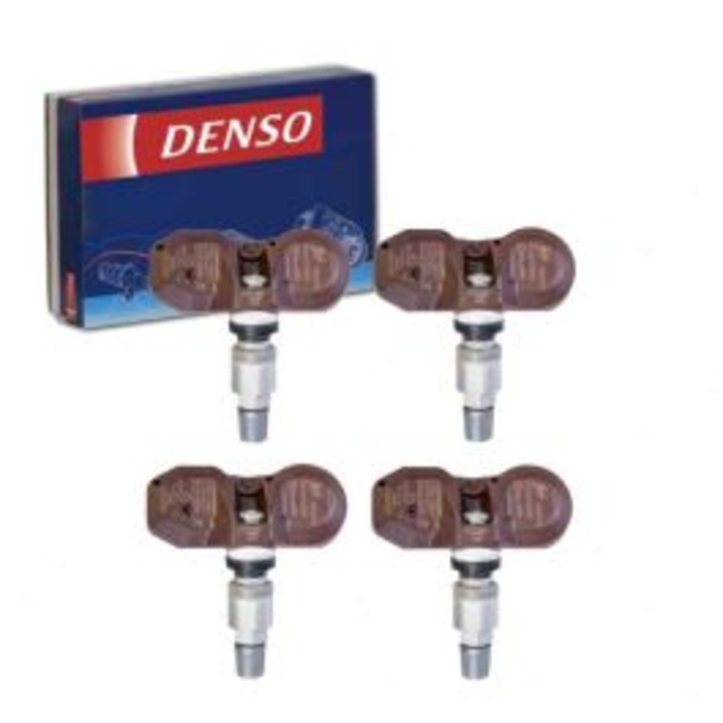 4 pc DENSO Tire Pressure Monitoring System Sensors for 2007-2009 Mercedes-Benz E63 AMG