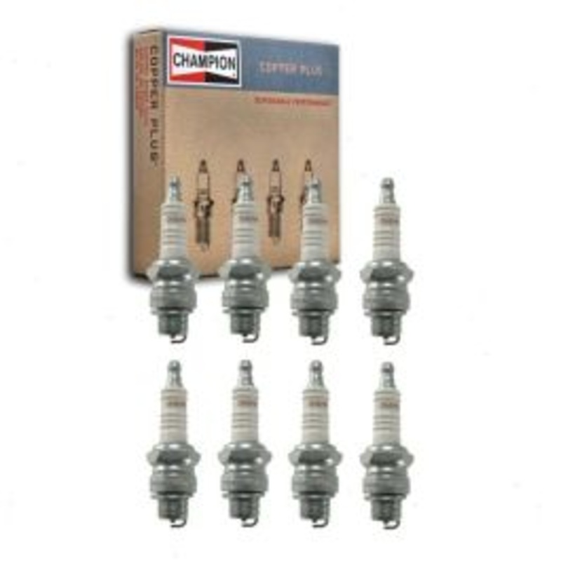 8 pc Champion Copper Plus 844-1 H10C Spark Plugs