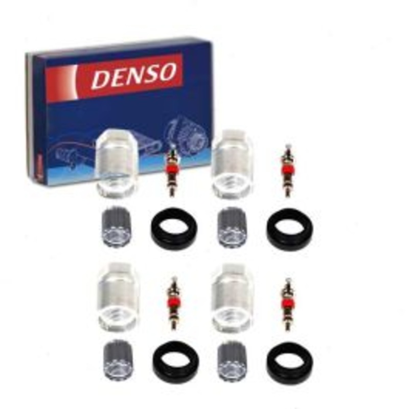 4 pc DENSO TPMS Sensor Service Kits for 2009-2014 Nissan GT-R
