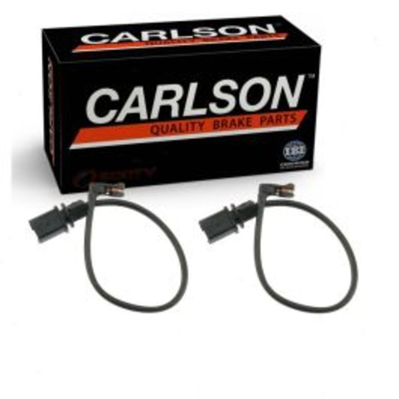 2 pc Carlson Rear Disc Brake Pad Wear Sensors for 2013-2015 Audi RS5
